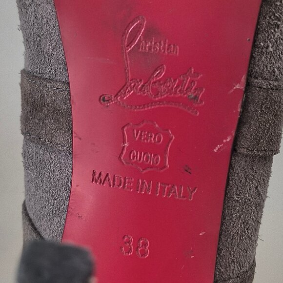 Christian Louboutin Nitoinimoi 120 ankle boots - Picture 7 of 7